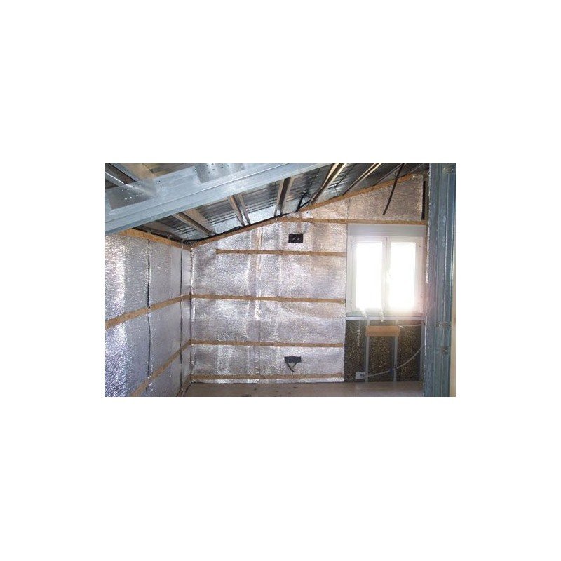 Isolant Réfléchissant US Energy 3mm - Rouleau 24" X 100ft (61cm X 30m) - Barrière Rayonnante Pour Toit/murs